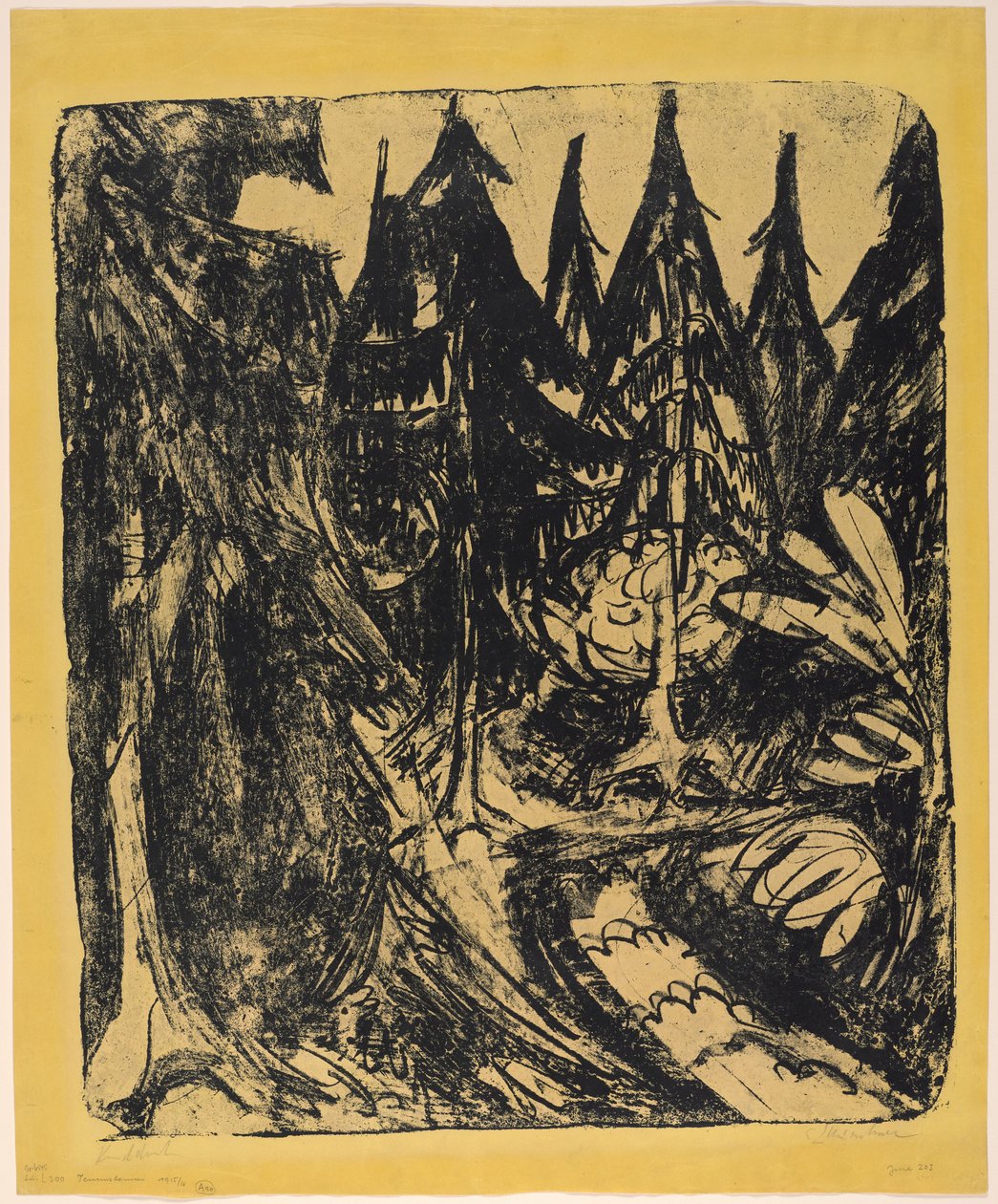 Taunustannen od Ernst Ludwig Kirchner