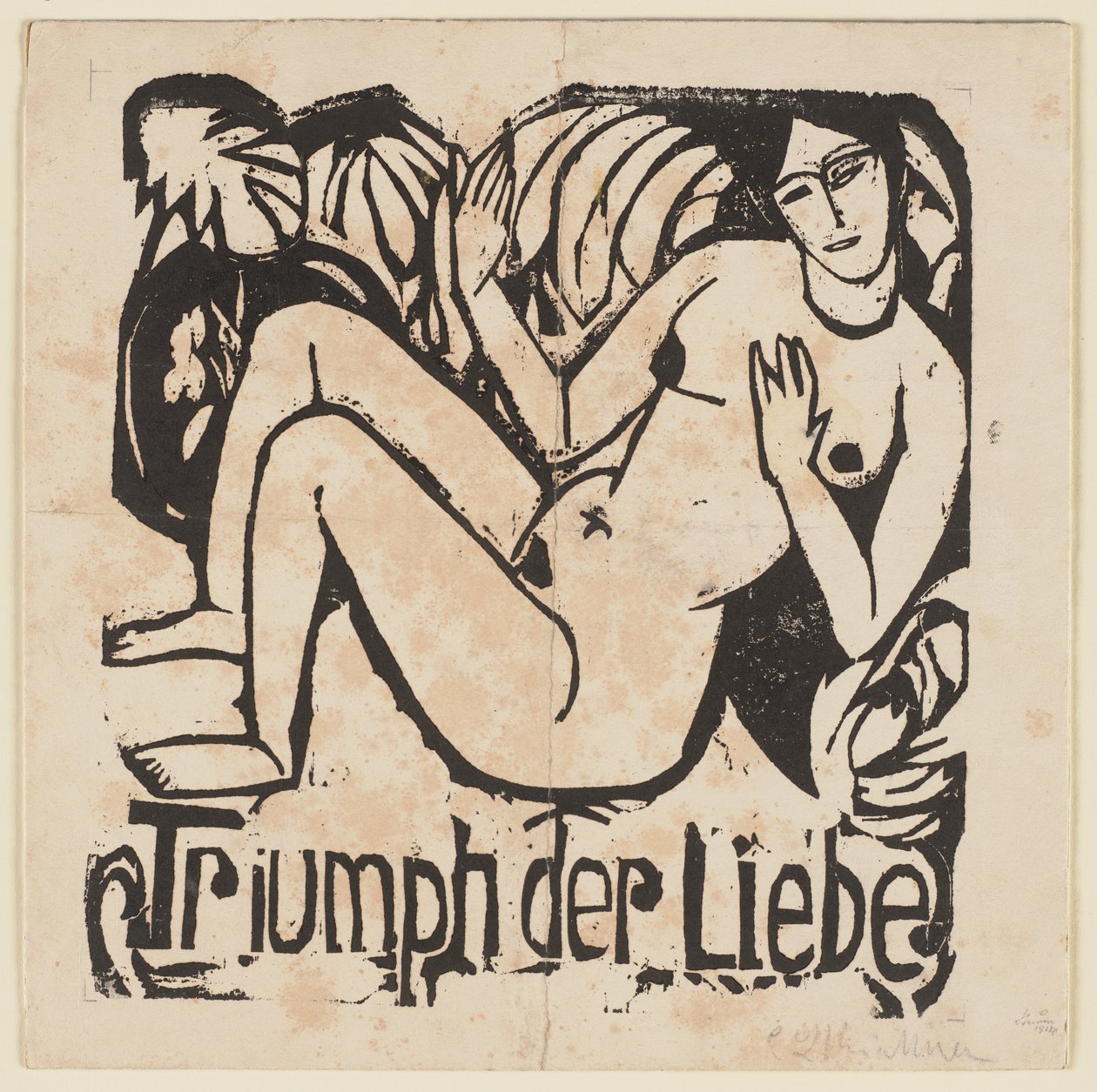 Triumf lásky od Ernst Ludwig Kirchner