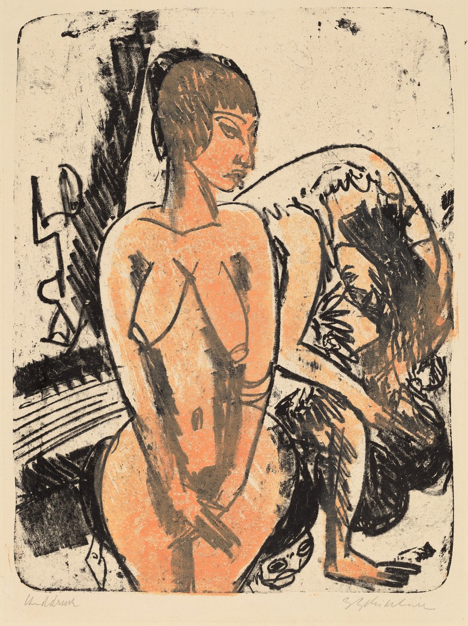 Dvě ženy od Ernst Ludwig Kirchner