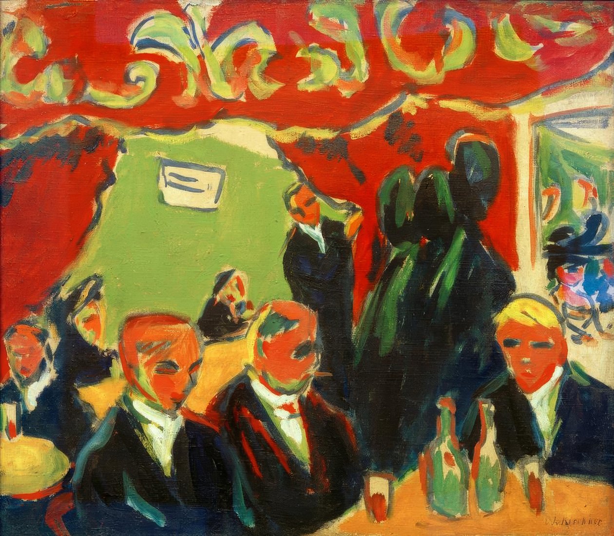 Weinstube od Ernst Ludwig Kirchner