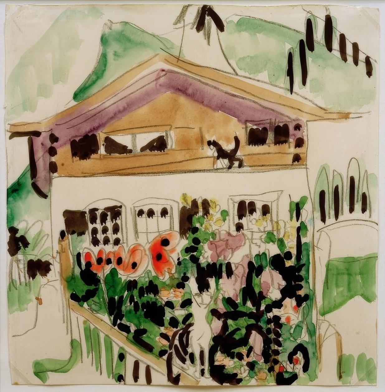 Wildbodenhaus od Ernst Ludwig Kirchner