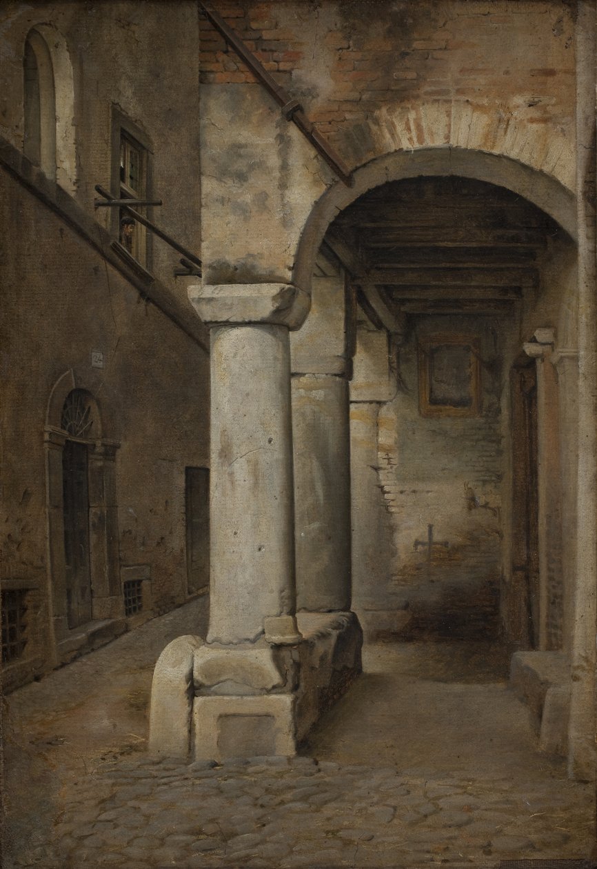 Římská ulička od Ernst Meyer
