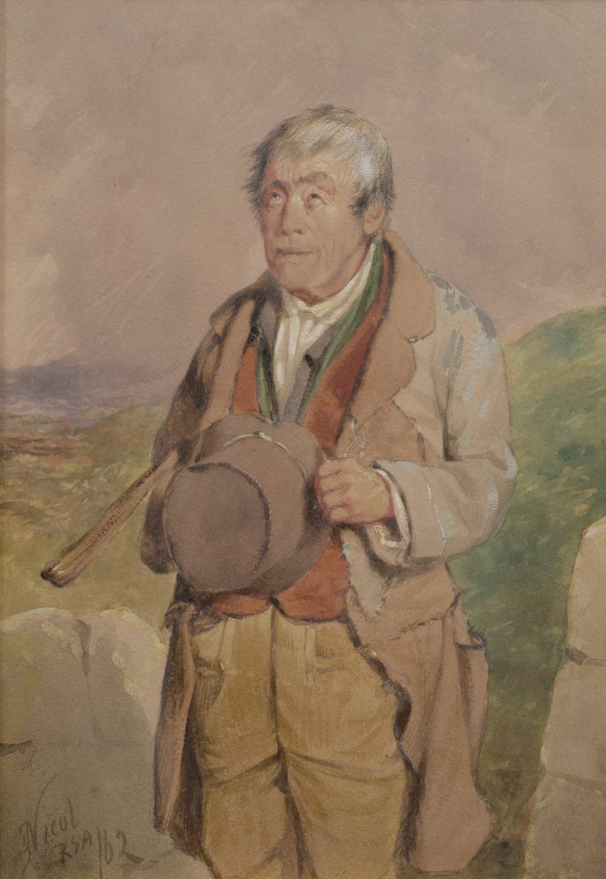 Měnící se počasí, 1862 od Erskine Nicol