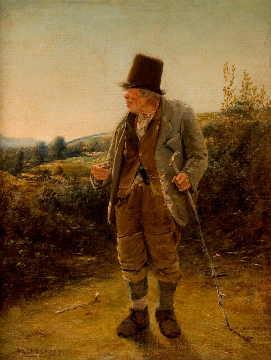 Starý Mickie, 1859 od Erskine Nicol
