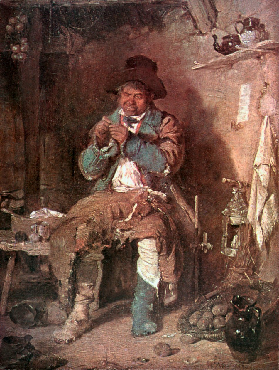 Nepříjemnosti jednoho života (barevná litografie) od Erskine Nicol