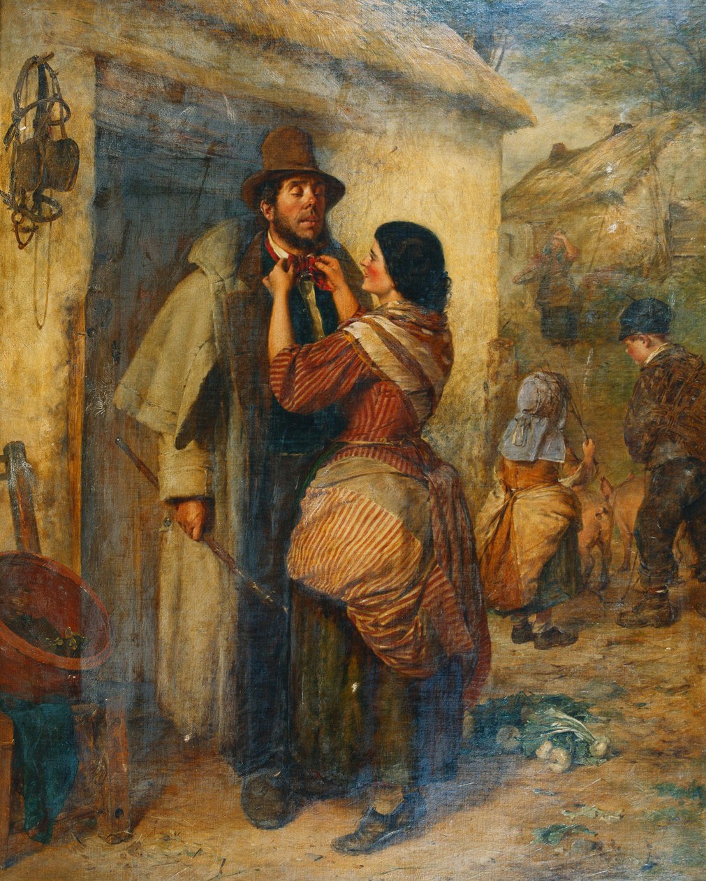 Finishing Touch, 1867 od Erskine Nicol