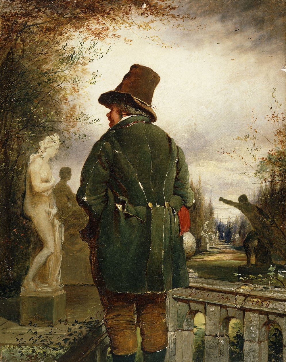 The Groves O "Blarney", 1856 od Erskine Nicol