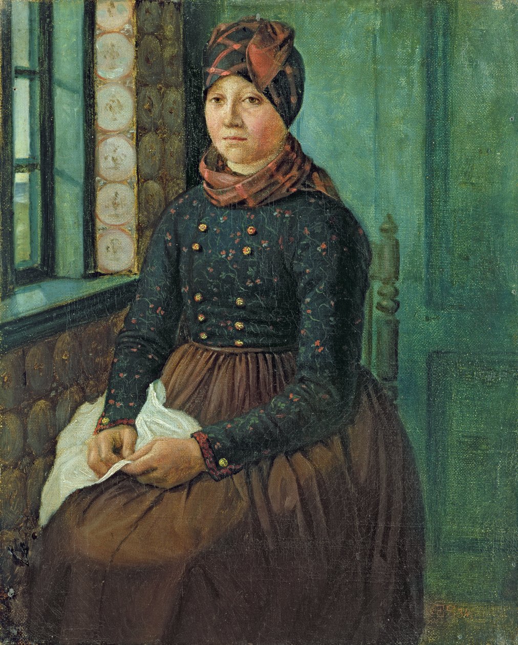 Dívka z Fano, 1834 od Erwin Speckter