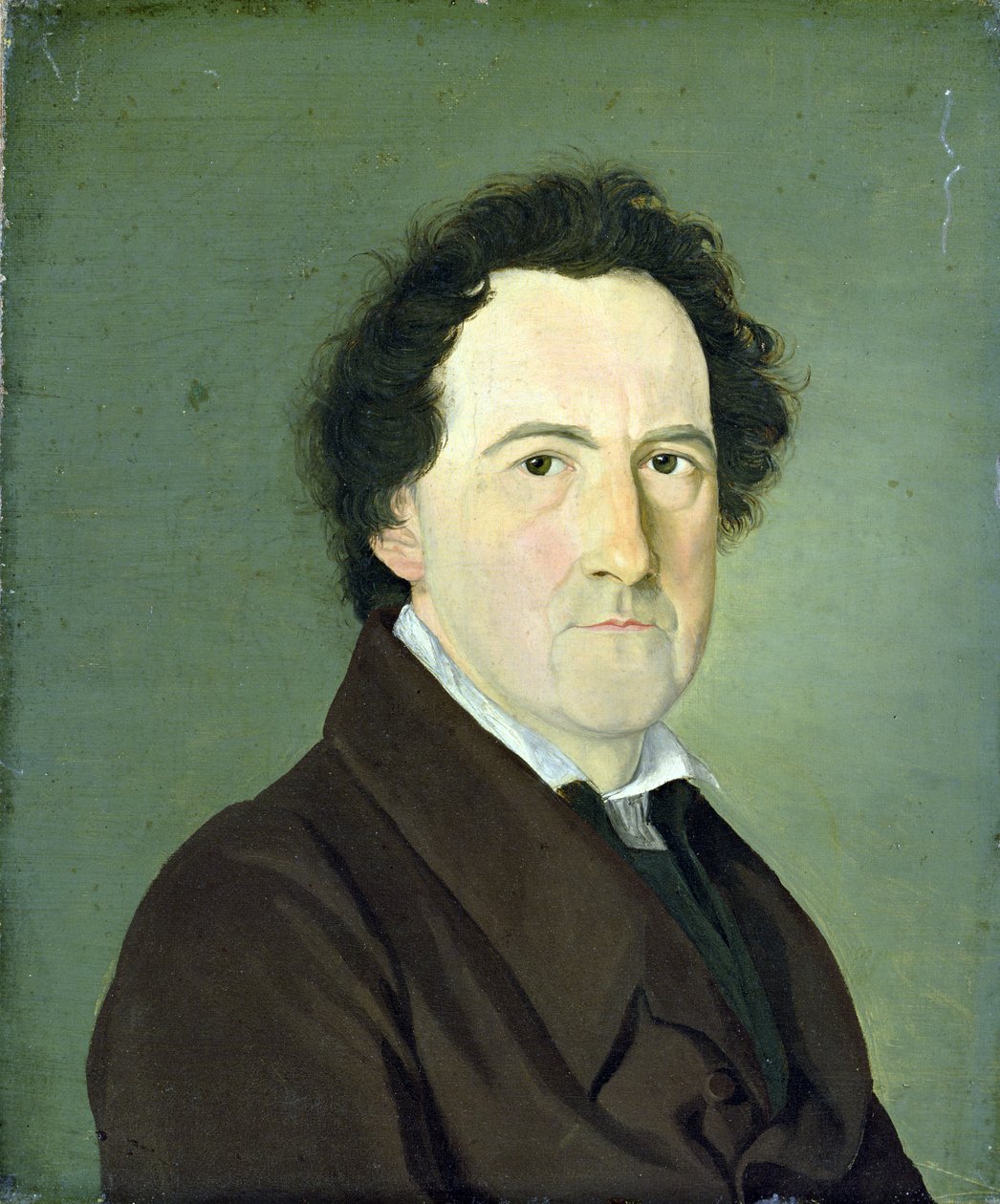 Malíř Heinrich Herterich (1772-1852), 1825 (olej na papíře položený na plátně) od Erwin Speckter