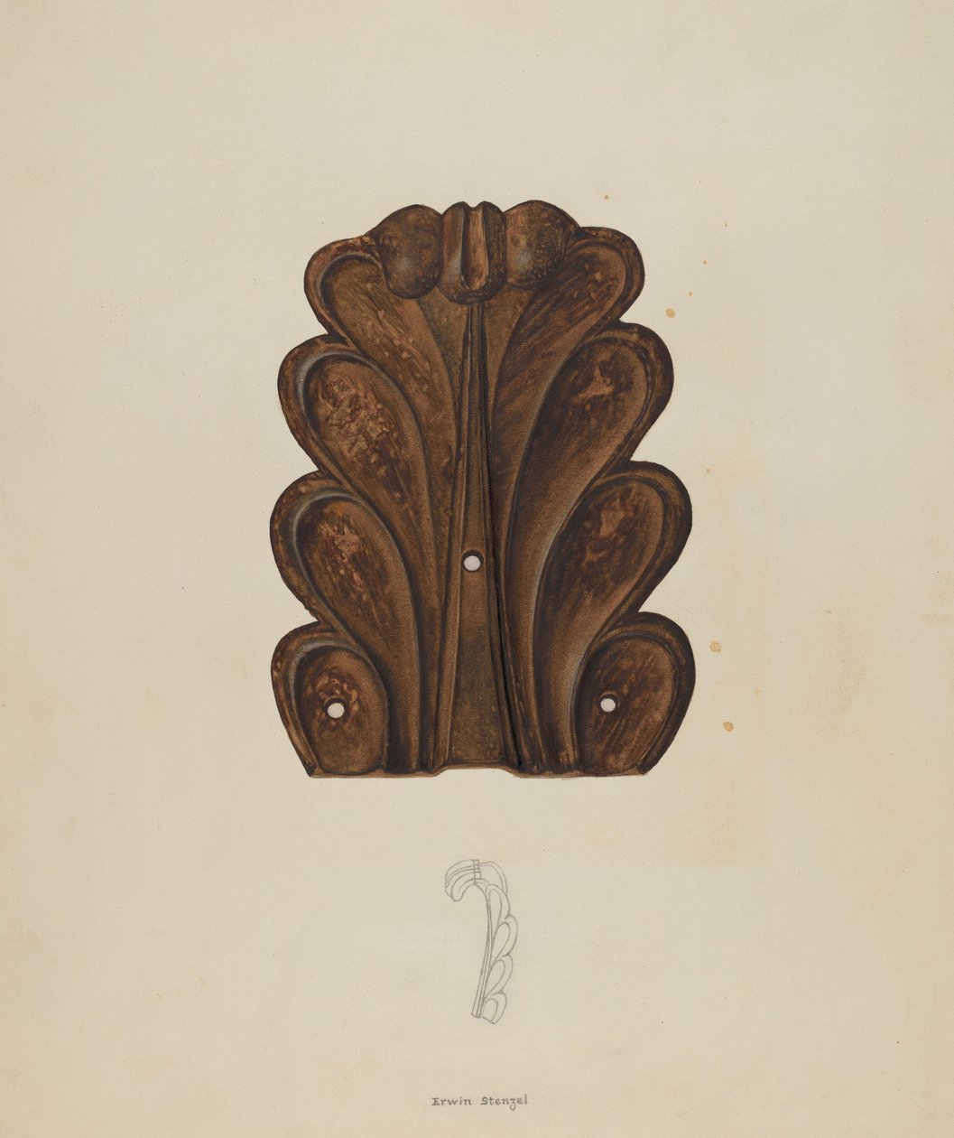 Ornament od Erwin Stenzel
