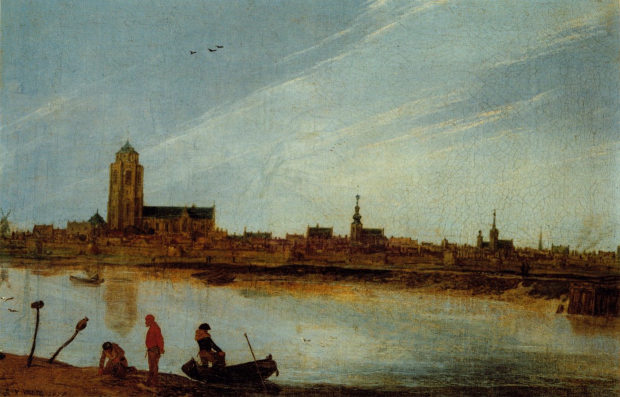 Pohled na Zierikzee od Esaias van de Velde