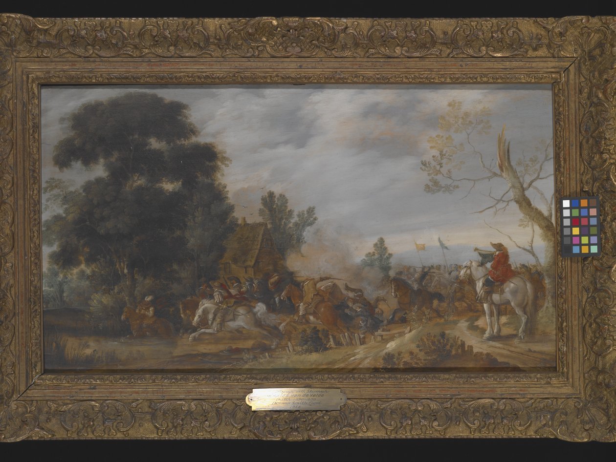 The Skirmish (olej na dřevě) od Esaias I van de Velde
