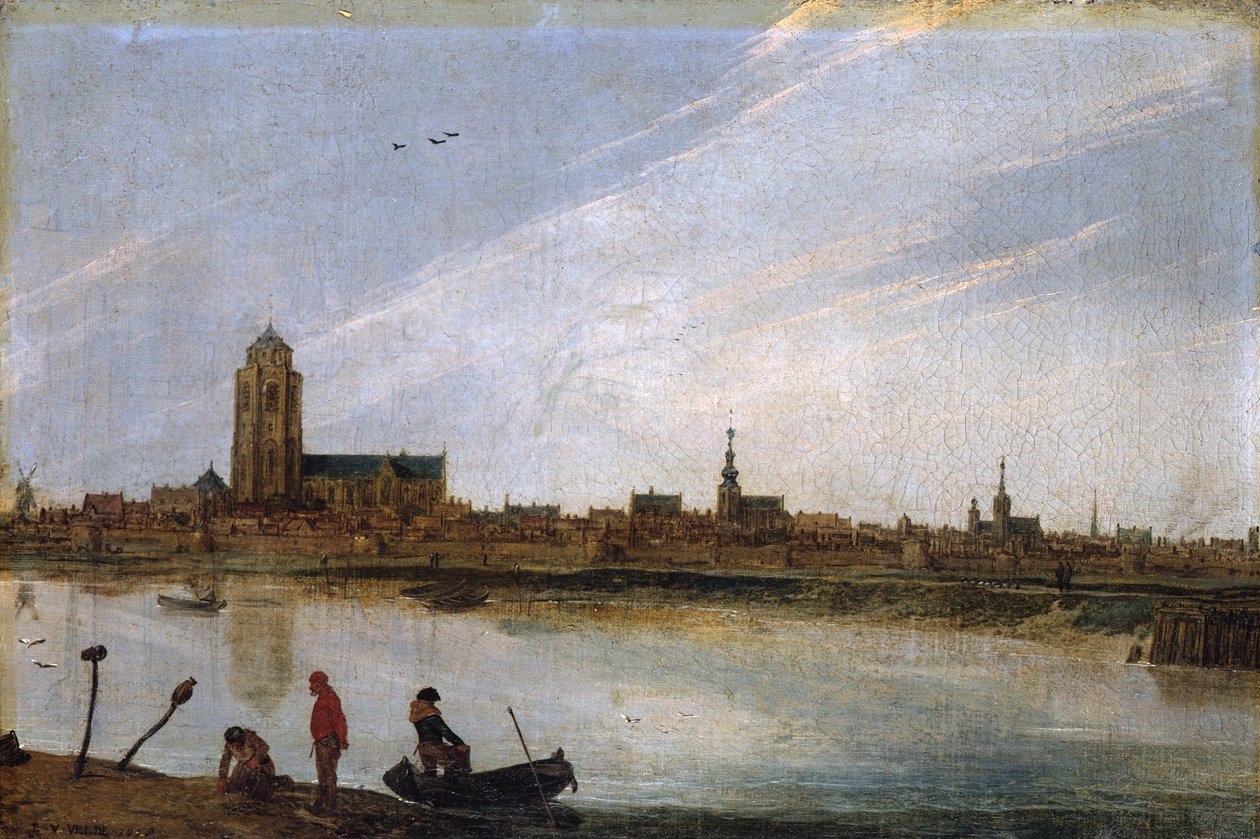 Pohled na Zierikzee od Esaias van de Velde
