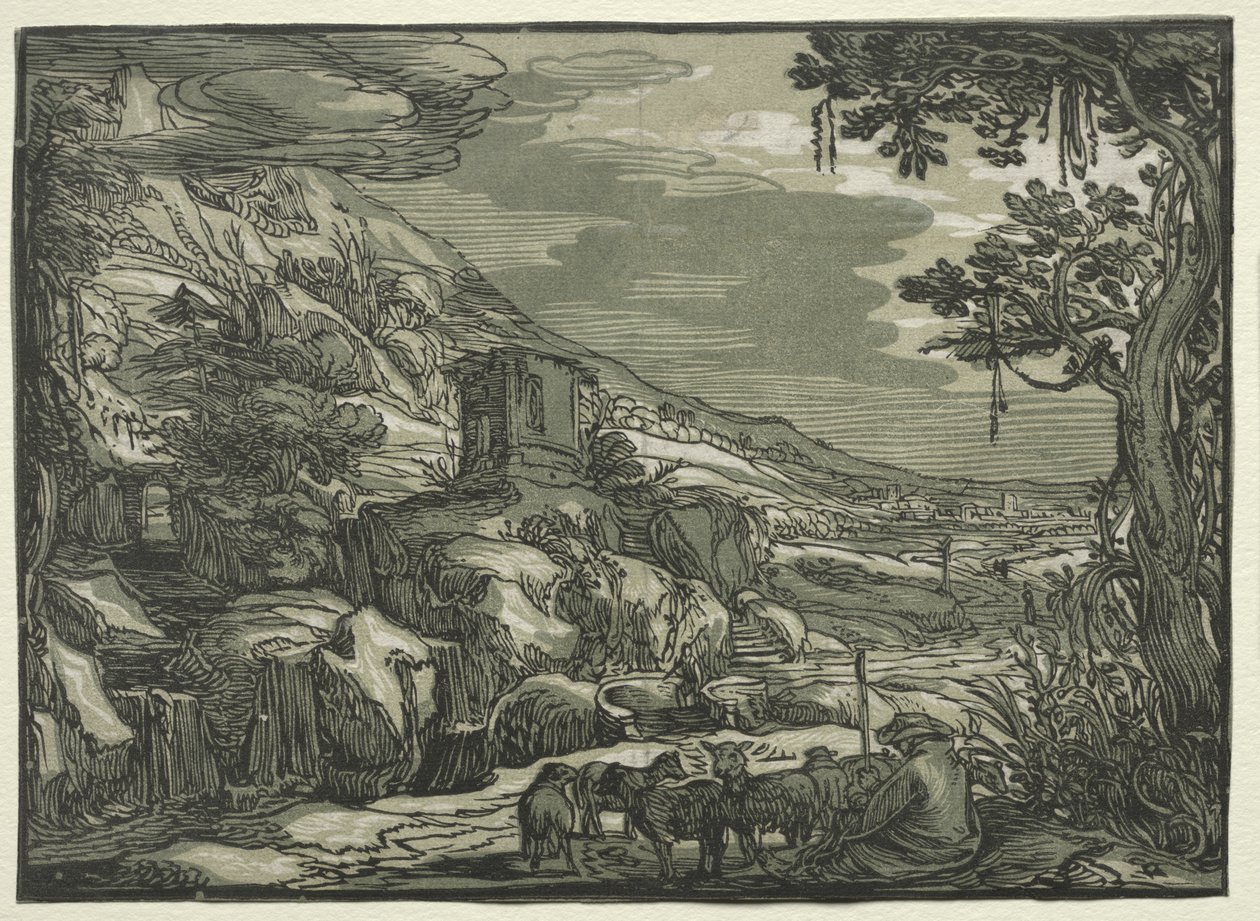 Arkadijská krajina od Esaias van de Velde