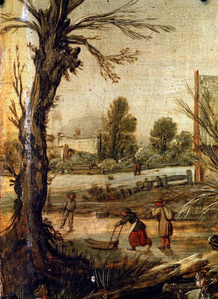 Zima, 17. století od Esaias van de Velde