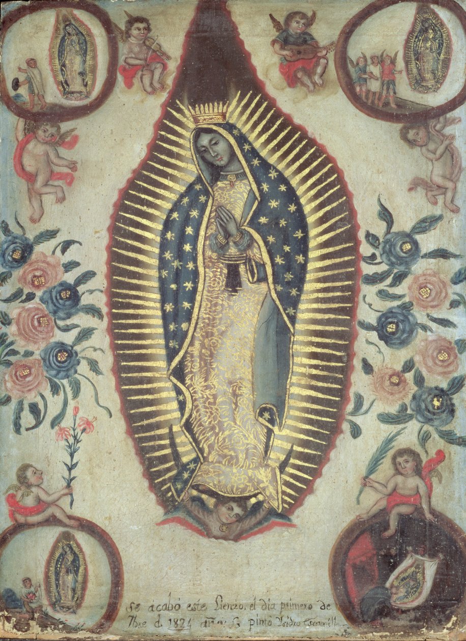 Panna Guadalupská, 1824 od Escamilla Isidro