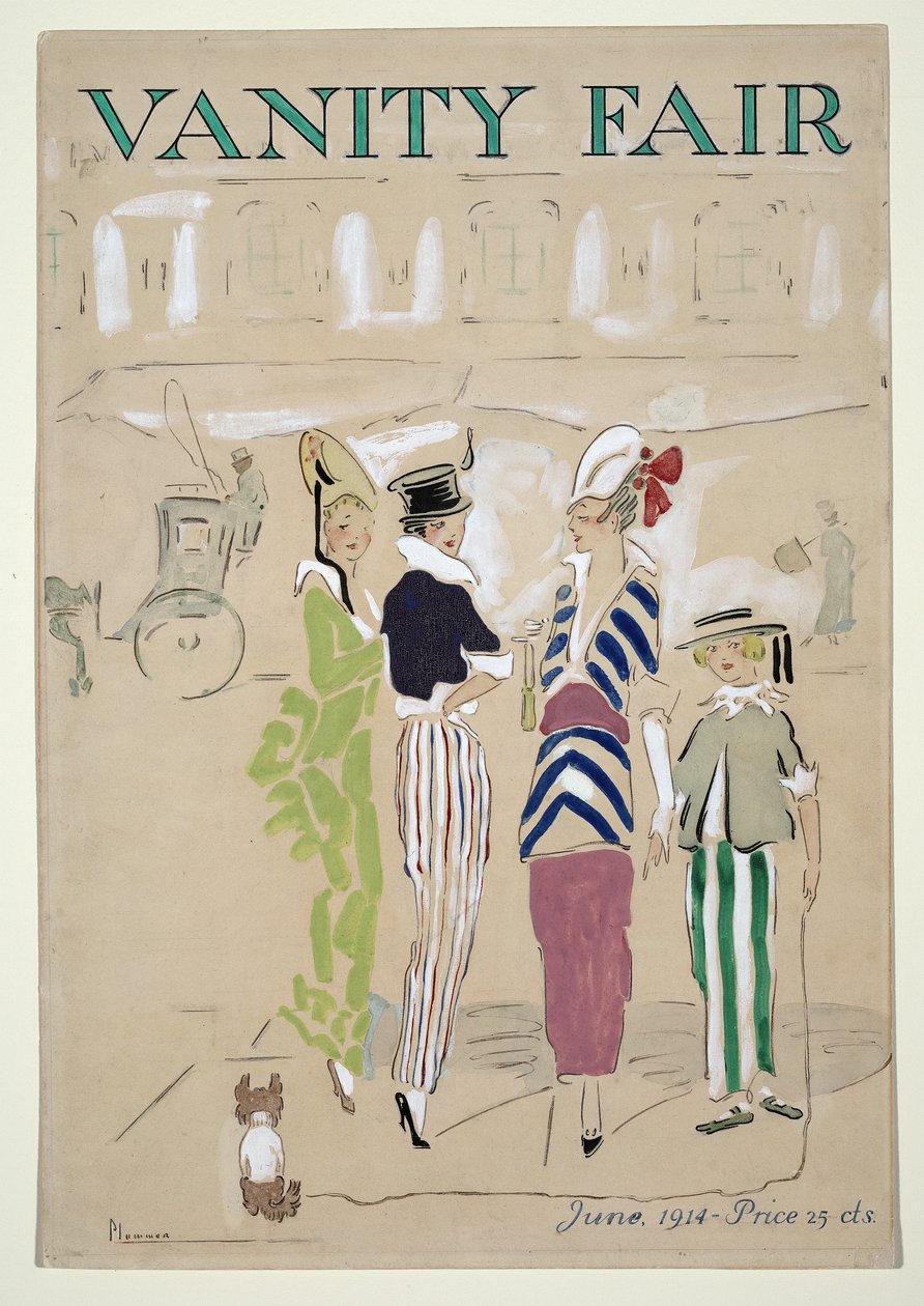 Obálka Vanity Fair, červen 1914, vyd. 1914 od Ethel McClellan Plummer