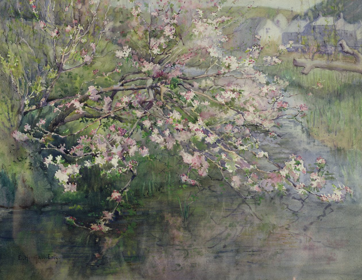 Květen u řeky od Ethel Horsfall Ertz