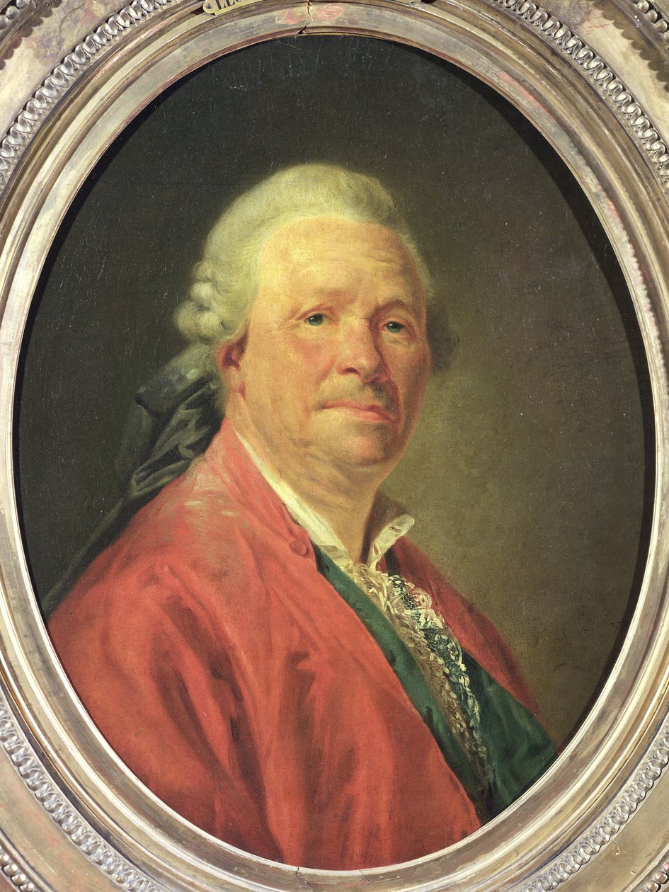 Portrét Christopha Willibalda von Gluck (1714-87), 1777 od Etienne Aubry