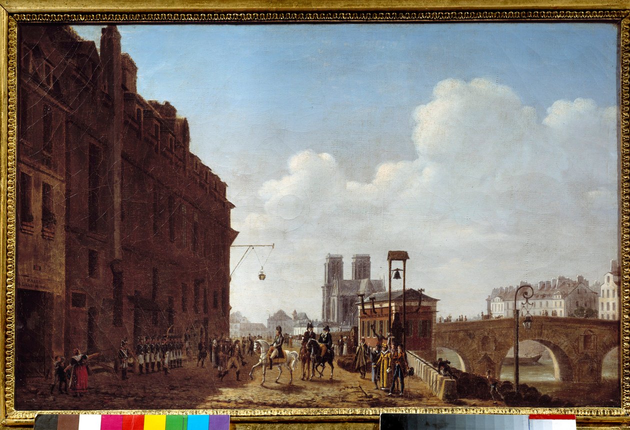 Císař Napoleon I. (1769-1821) na návštěvě Halle a l