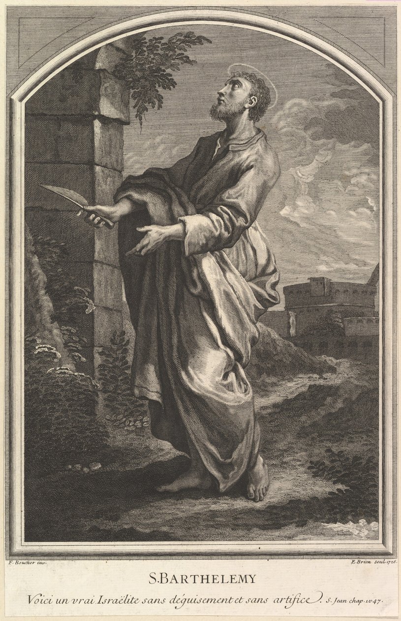 Svatý Bartoloměj, 1726. od Etienne Brion