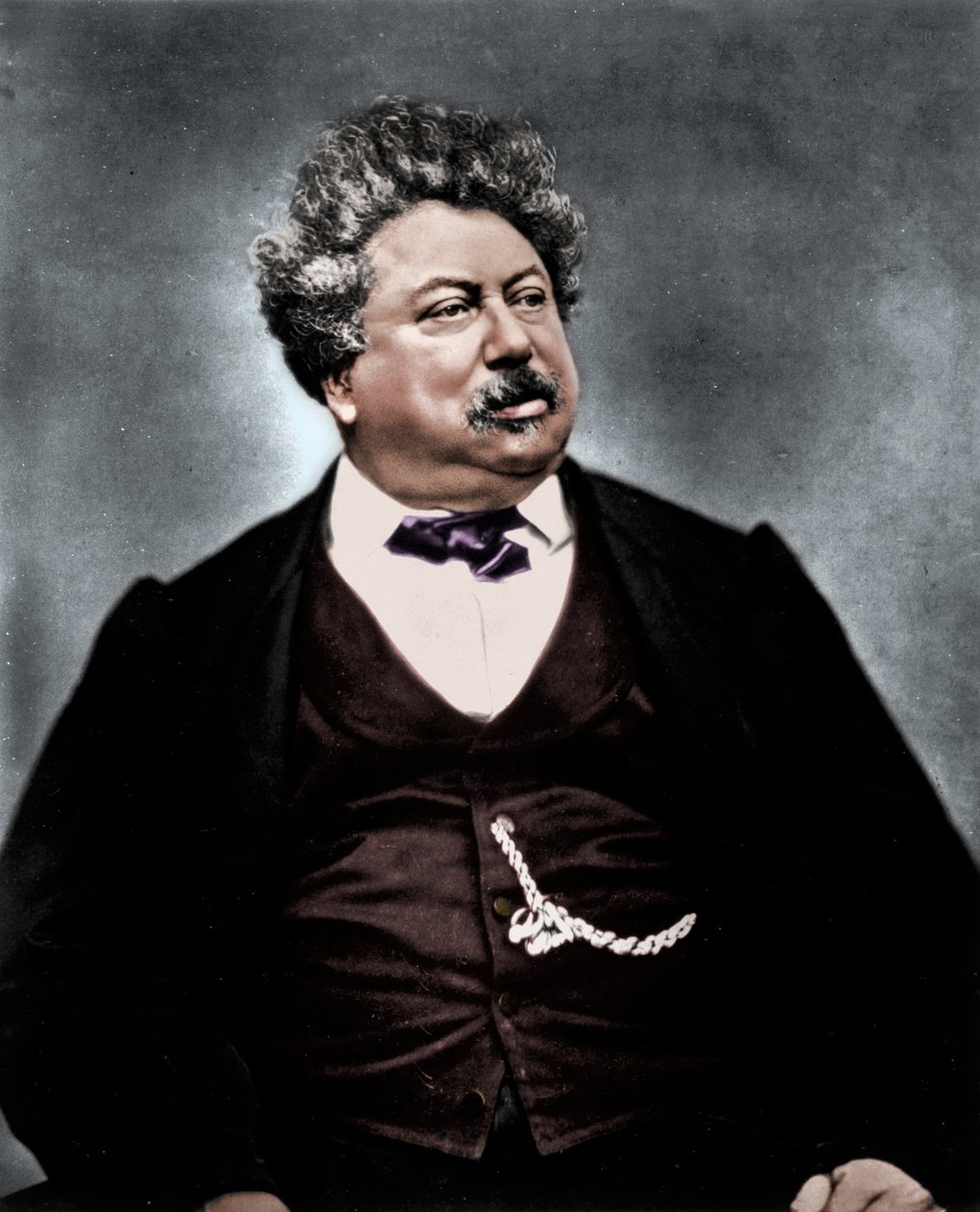 Alexandre Dumas starší, francouzský romanopisec a dramatik, c1850-1870 od Etienne Carjat