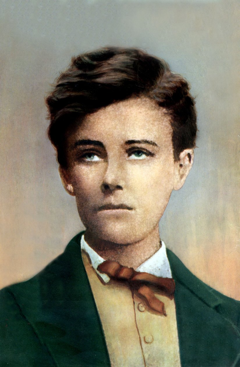 Arthur Rimbaud (1854-1891), ranskalainen runoilija od Etienne Carjat