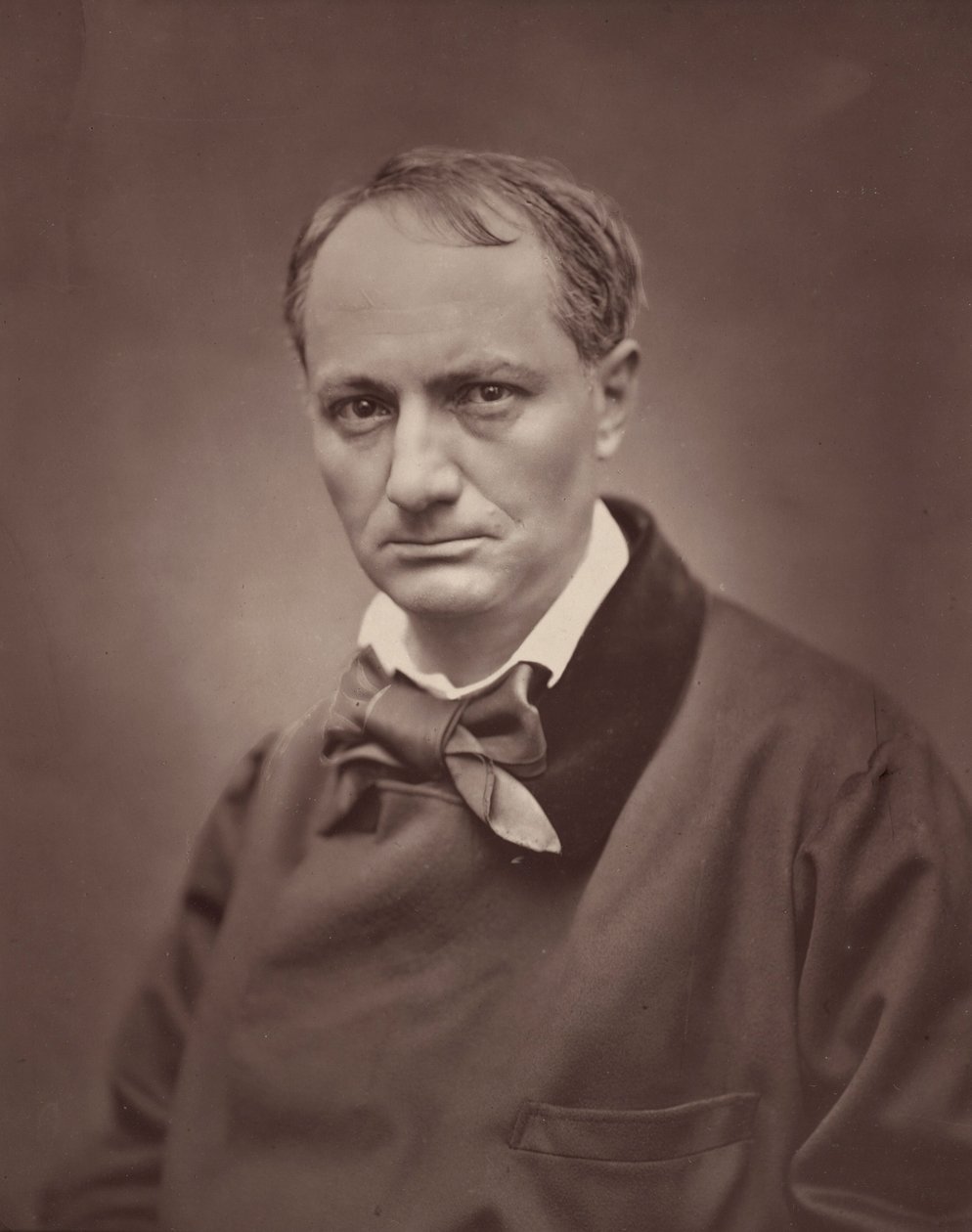 Charles Baudelaire,1861, vytištěno 1877 (foto) od Etienne Carjat