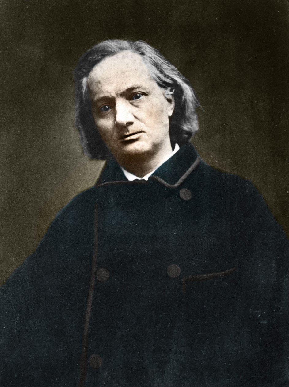 Charles Baudelaire (1821-1867), francouzský básník od Etienne Carjat