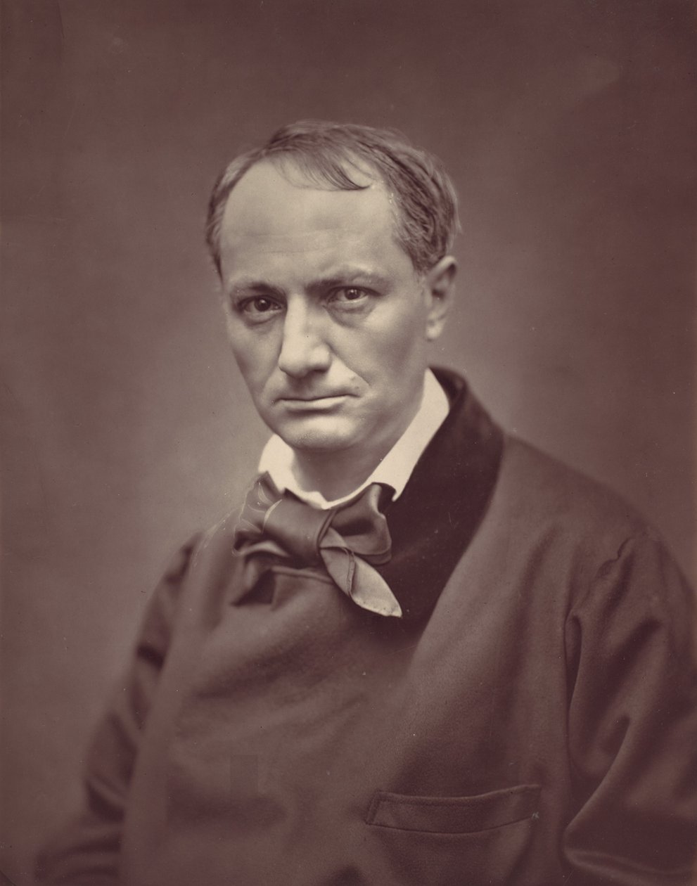 Charles Baudelaire, ca. 1863. od Etienne Carjat