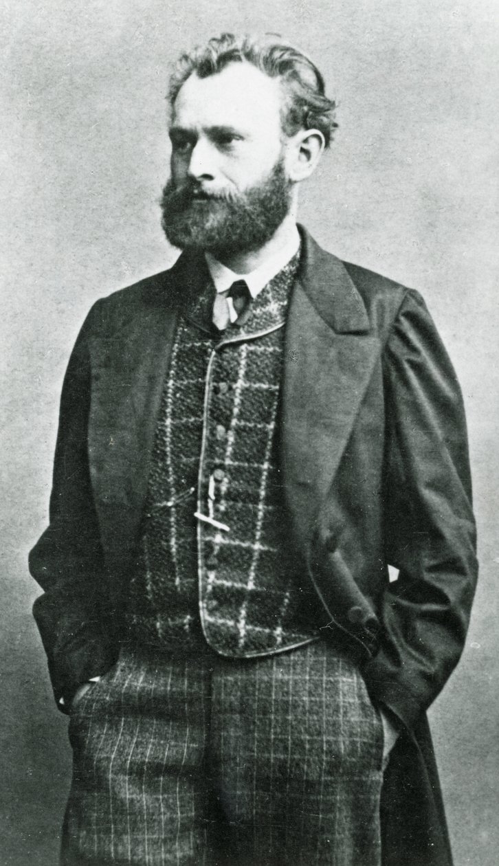 Edouard Manet (čb fotografie) od Etienne Carjat