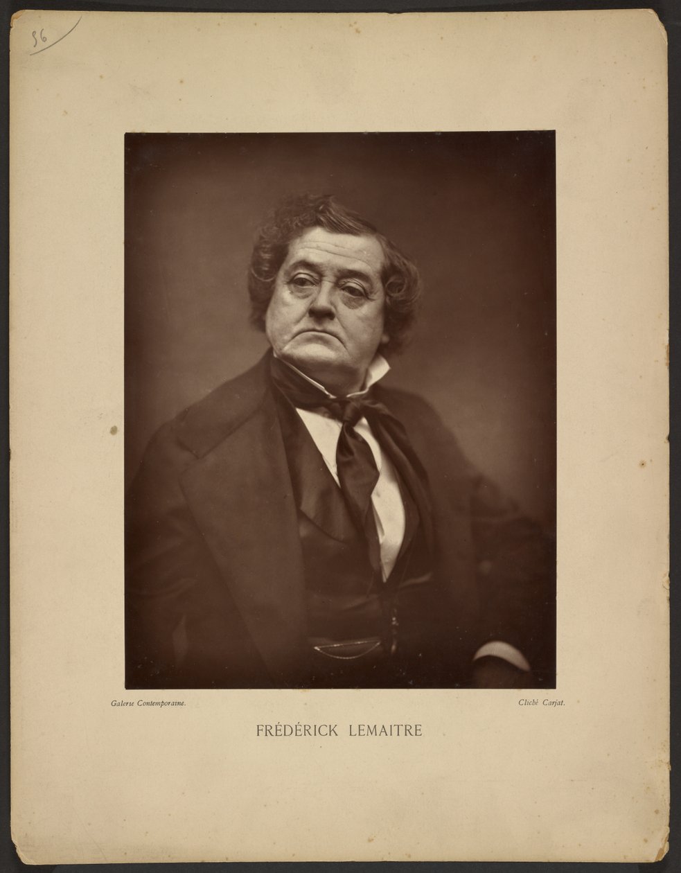 Frédérick Lemaître od Etienne Carjat