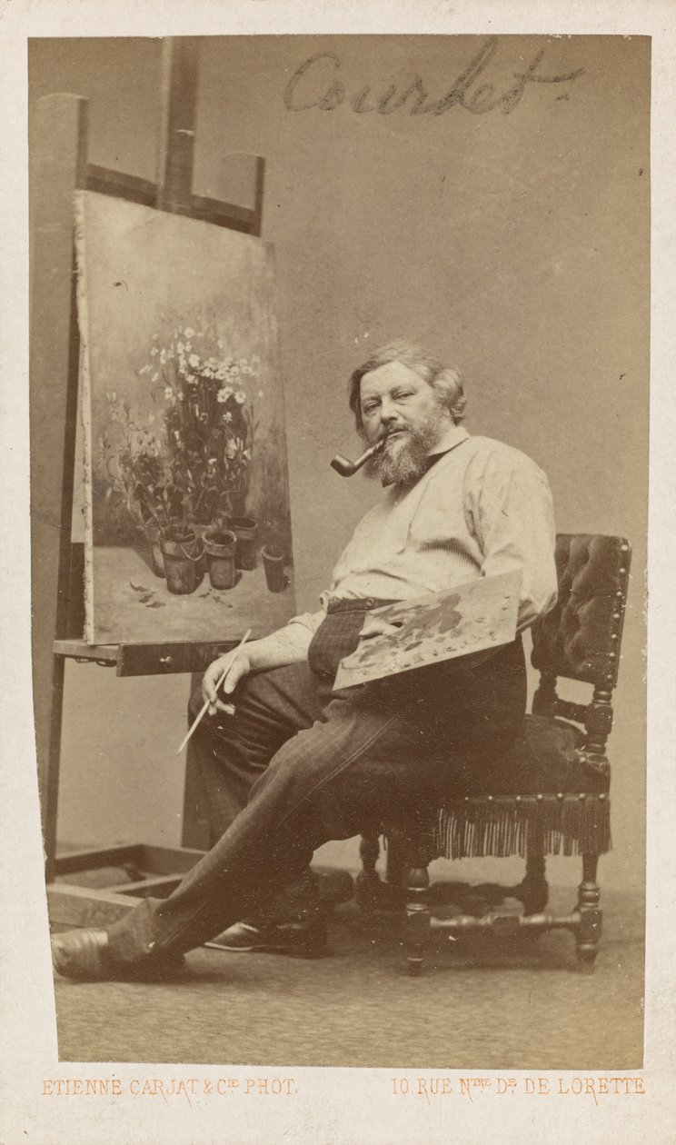 Gustave Courbet od Etienne Carjat
