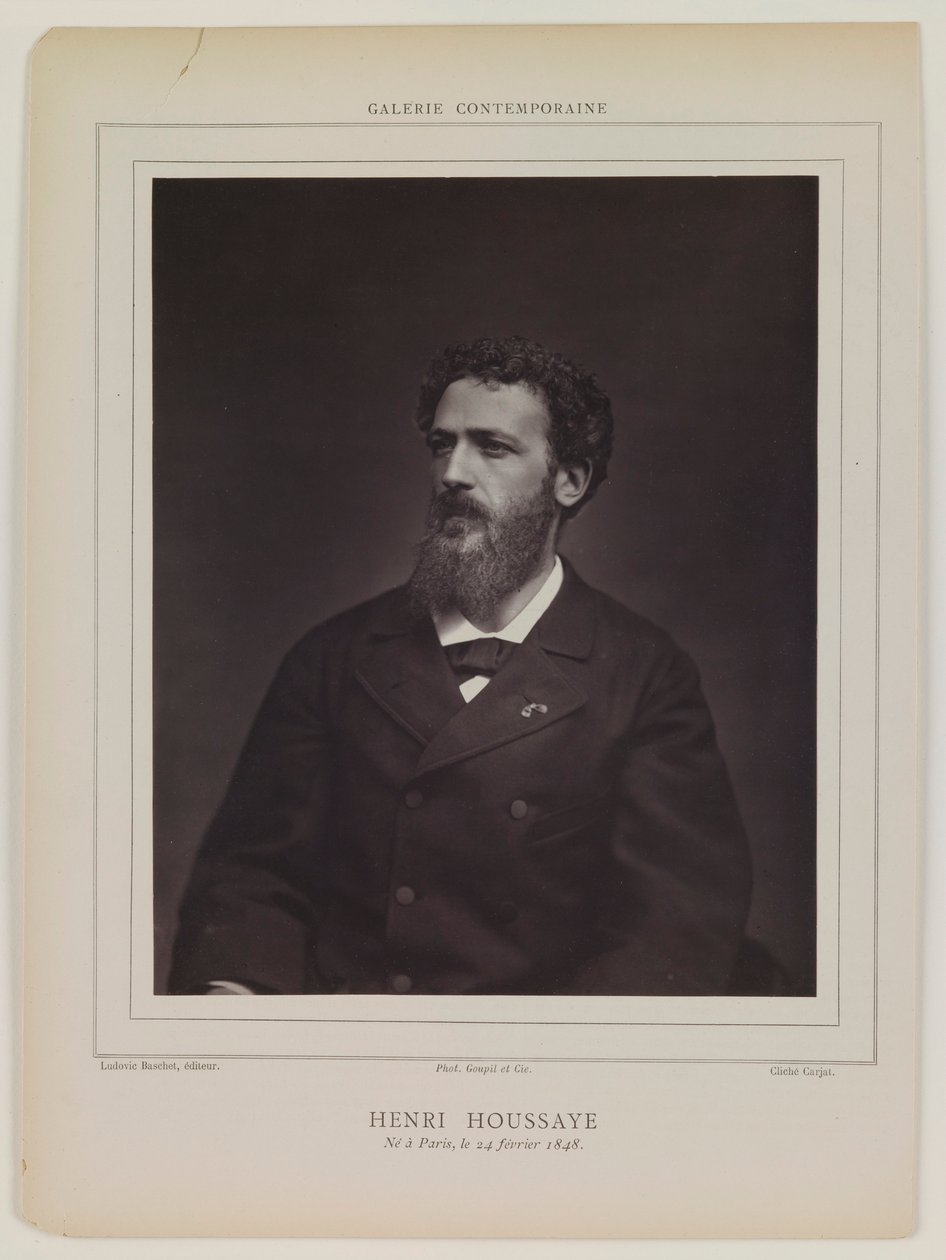 Henri Houssaye od Etienne Carjat