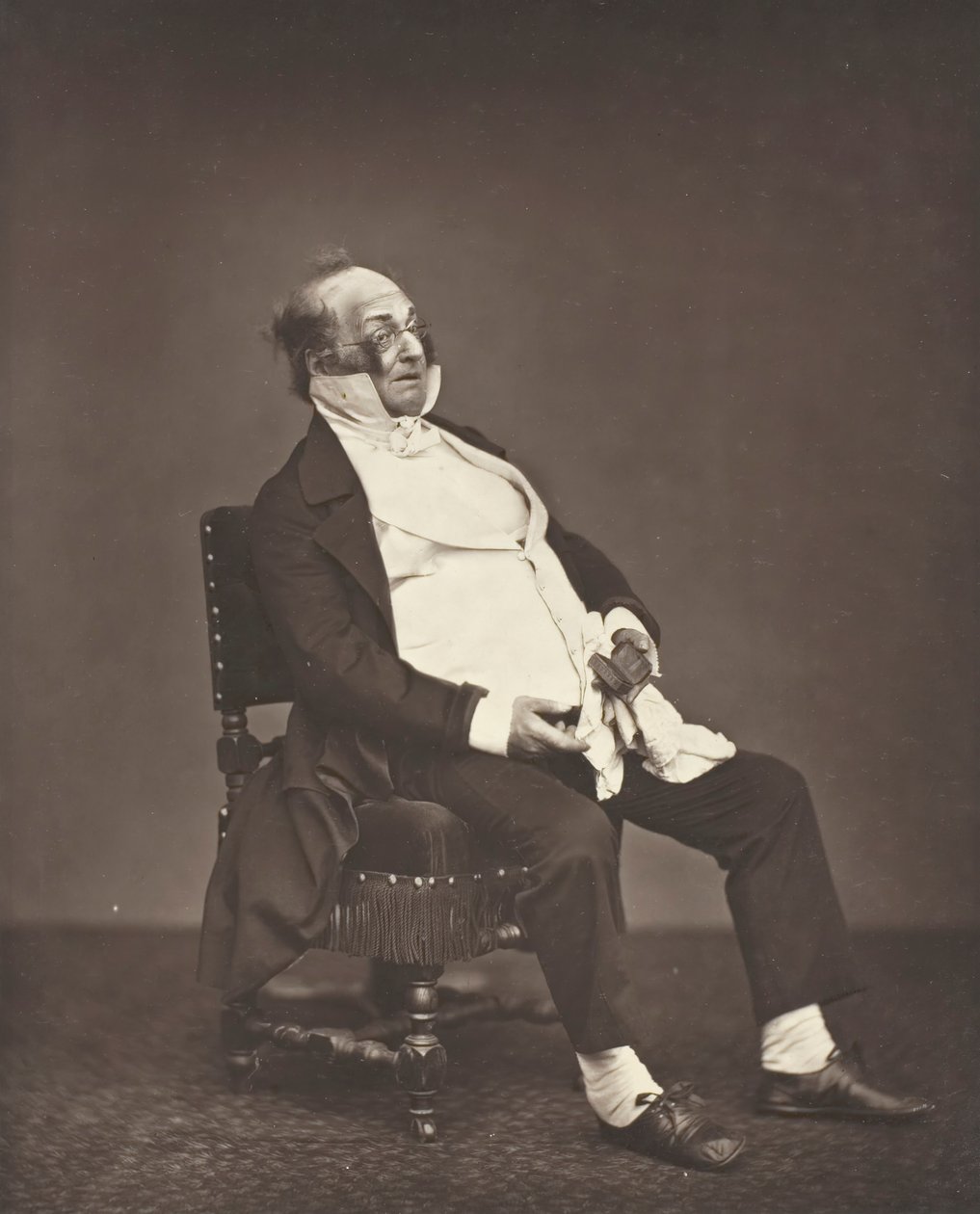 Henri Monnier, c. 1876. od Etienne Carjat