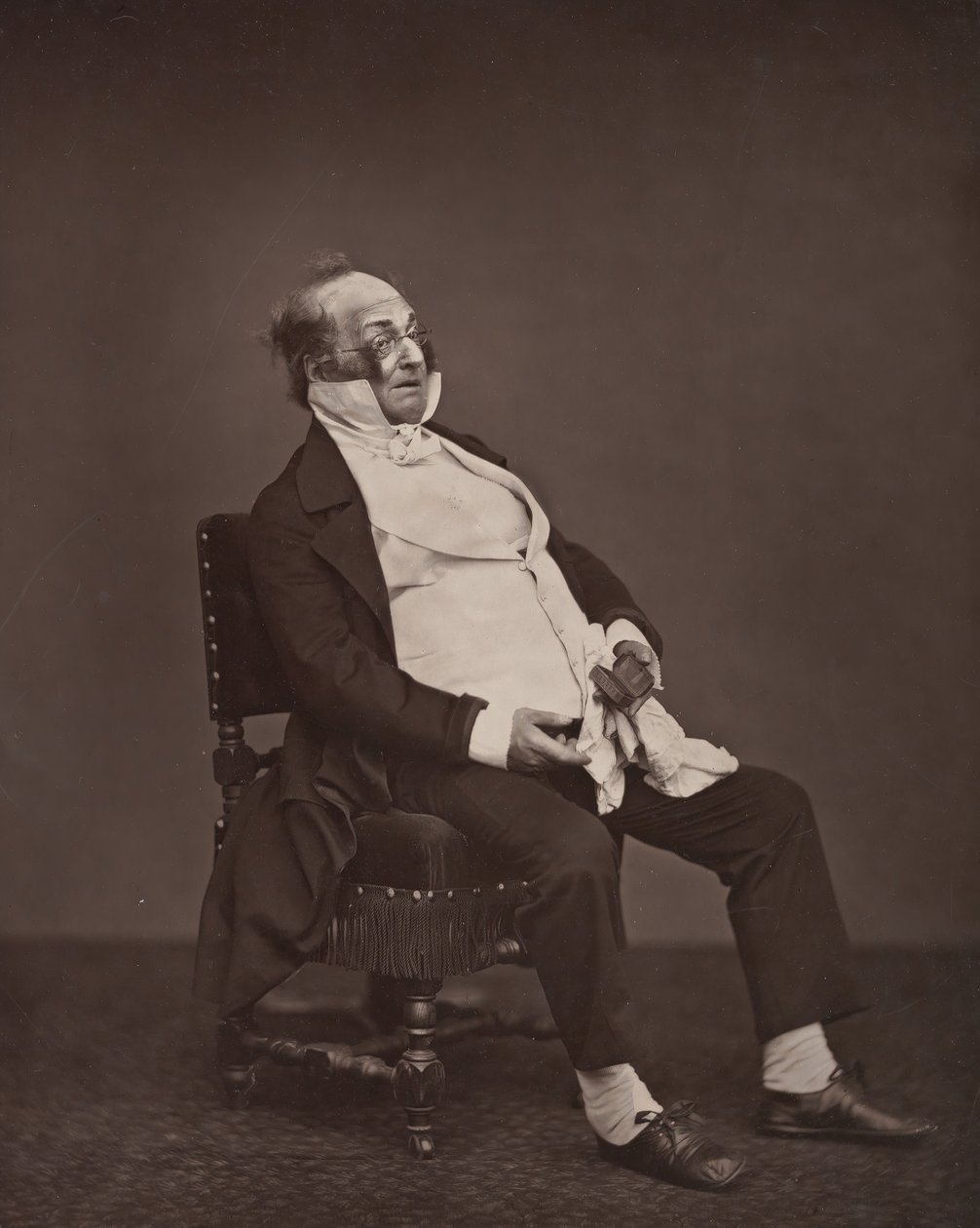 Henry Monnier, ze současné, literární, umělecké galerie, 1876-81. od Etienne Carjat