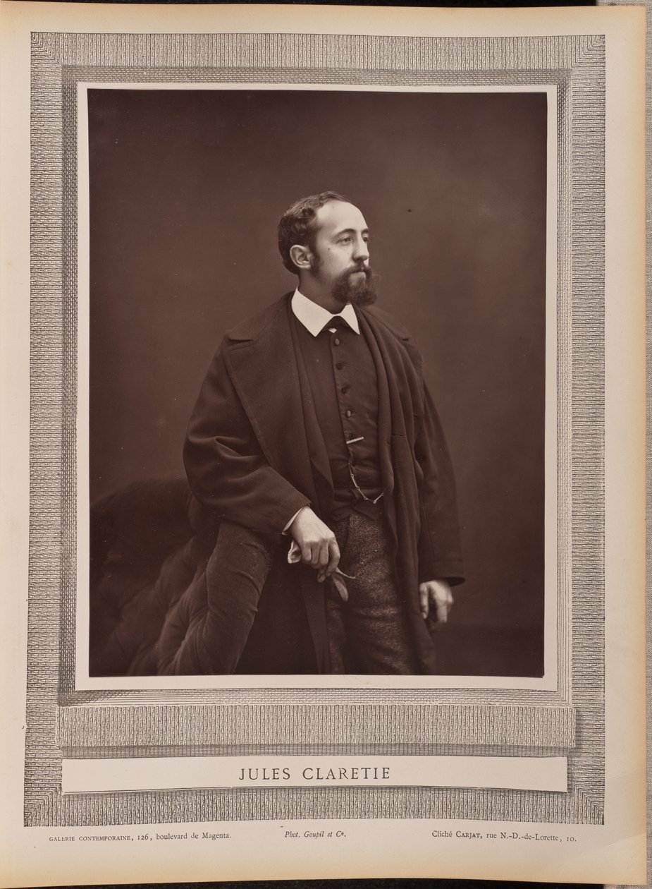 Jules Claretie od Etienne Carjat