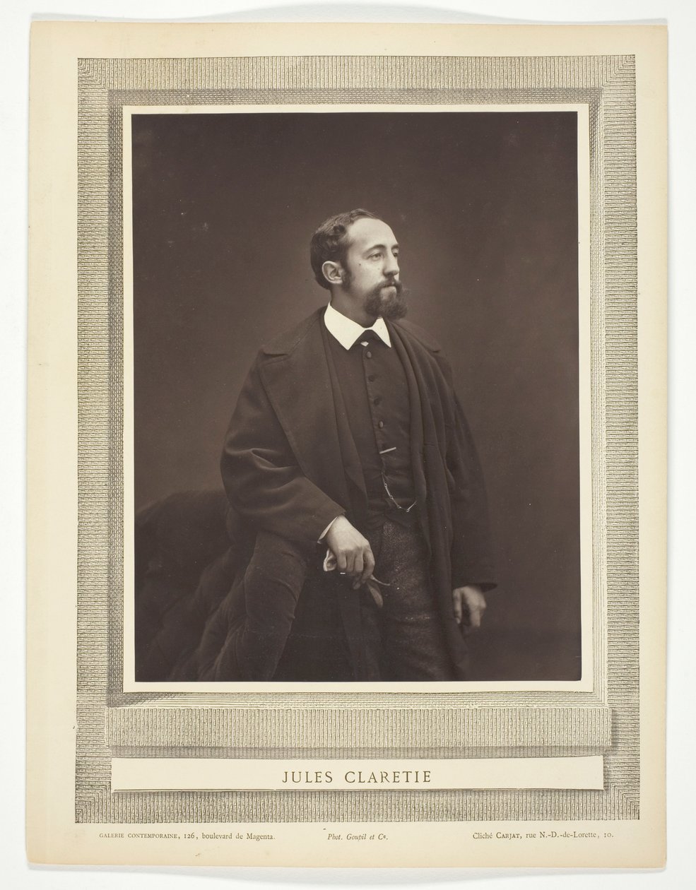 Jules Claretie od Etienne Carjat