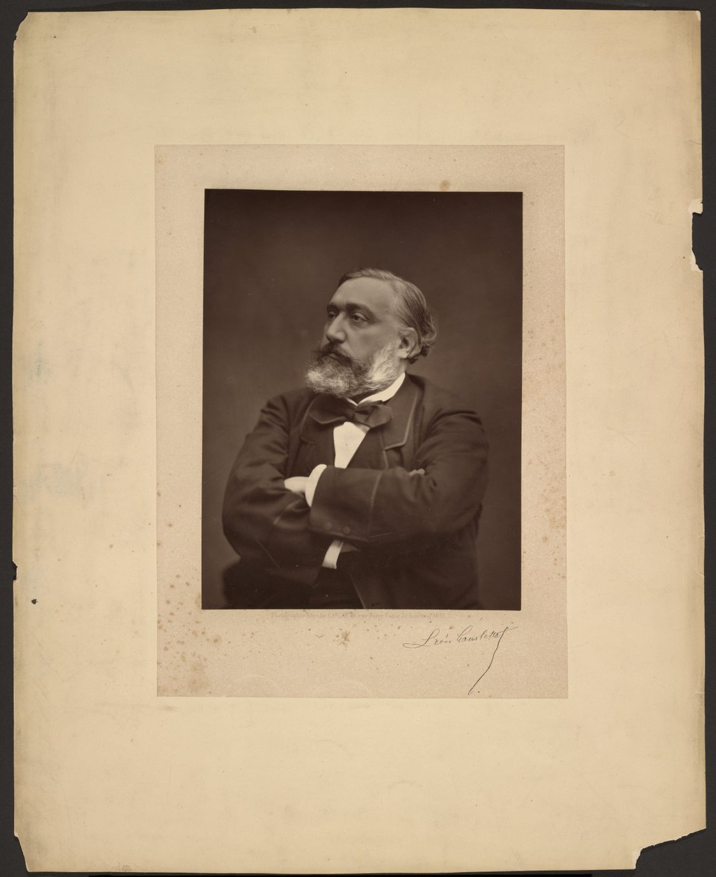 Léon Gambetta od Etienne Carjat