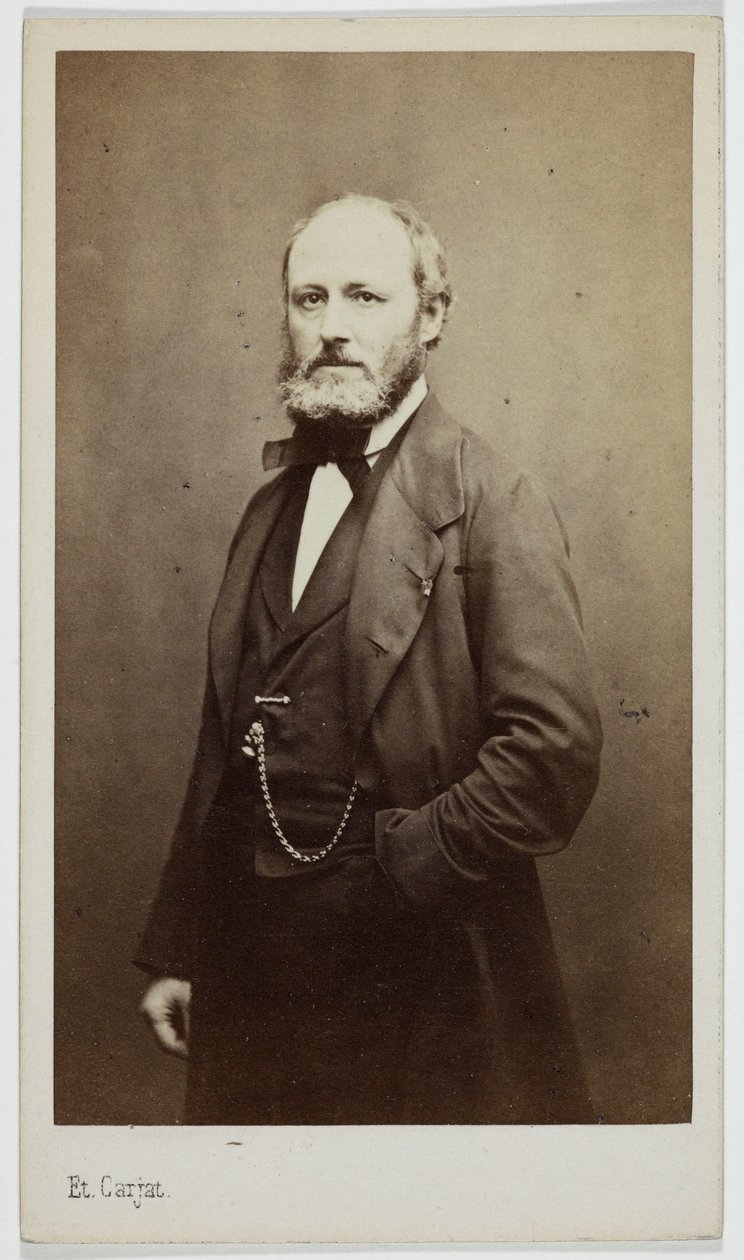 Portrét Amédée Acharda (1814-1875), romanopisce od Etienne Carjat