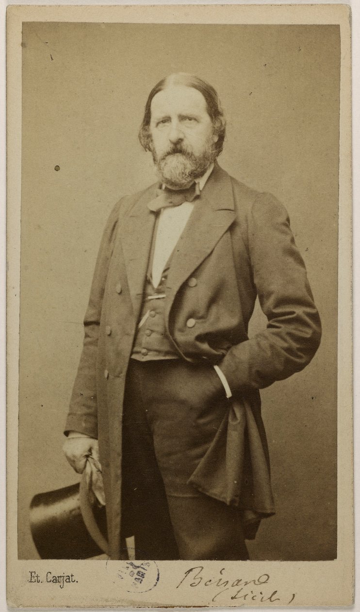 Portrét Benarda, T. N., novináře od Etienne Carjat