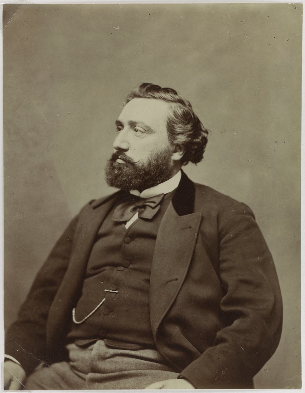 Portrét Léona Gambetty (1838-1882), politika od Etienne Carjat