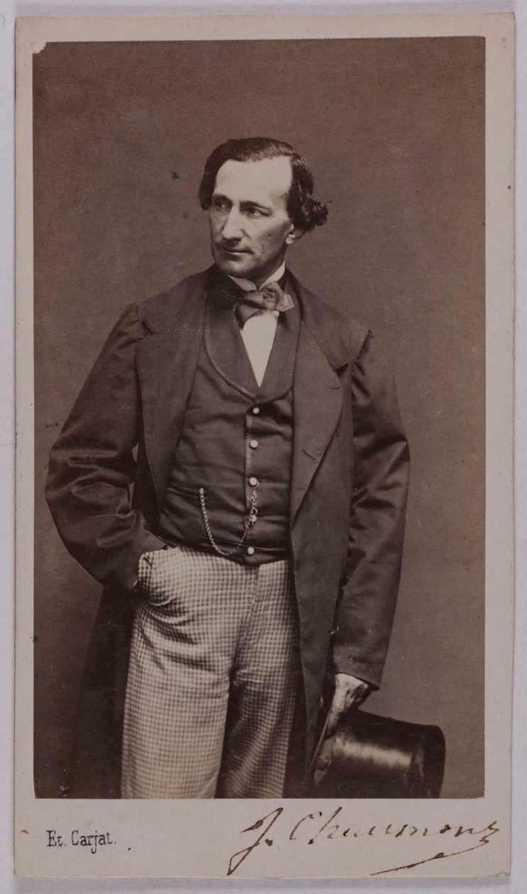 Portrét Julese Chaumonta (-1866), (herec) od Etienne Carjat