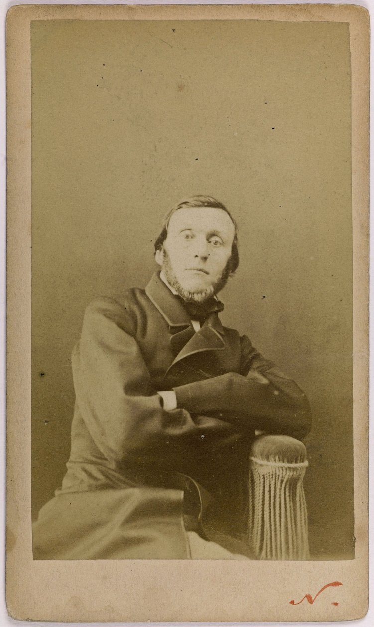 Portrét Peyrata Alphonse, (1812 - 1890), (publicista, politik) od Etienne Carjat