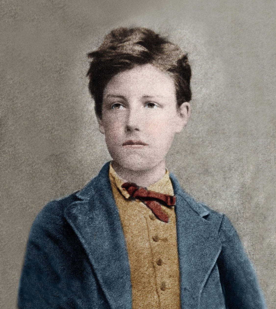 Portrét Arthura Rimbauda (1859 - 1891), podle Carjatovy fotografie. od Etienne Carjat