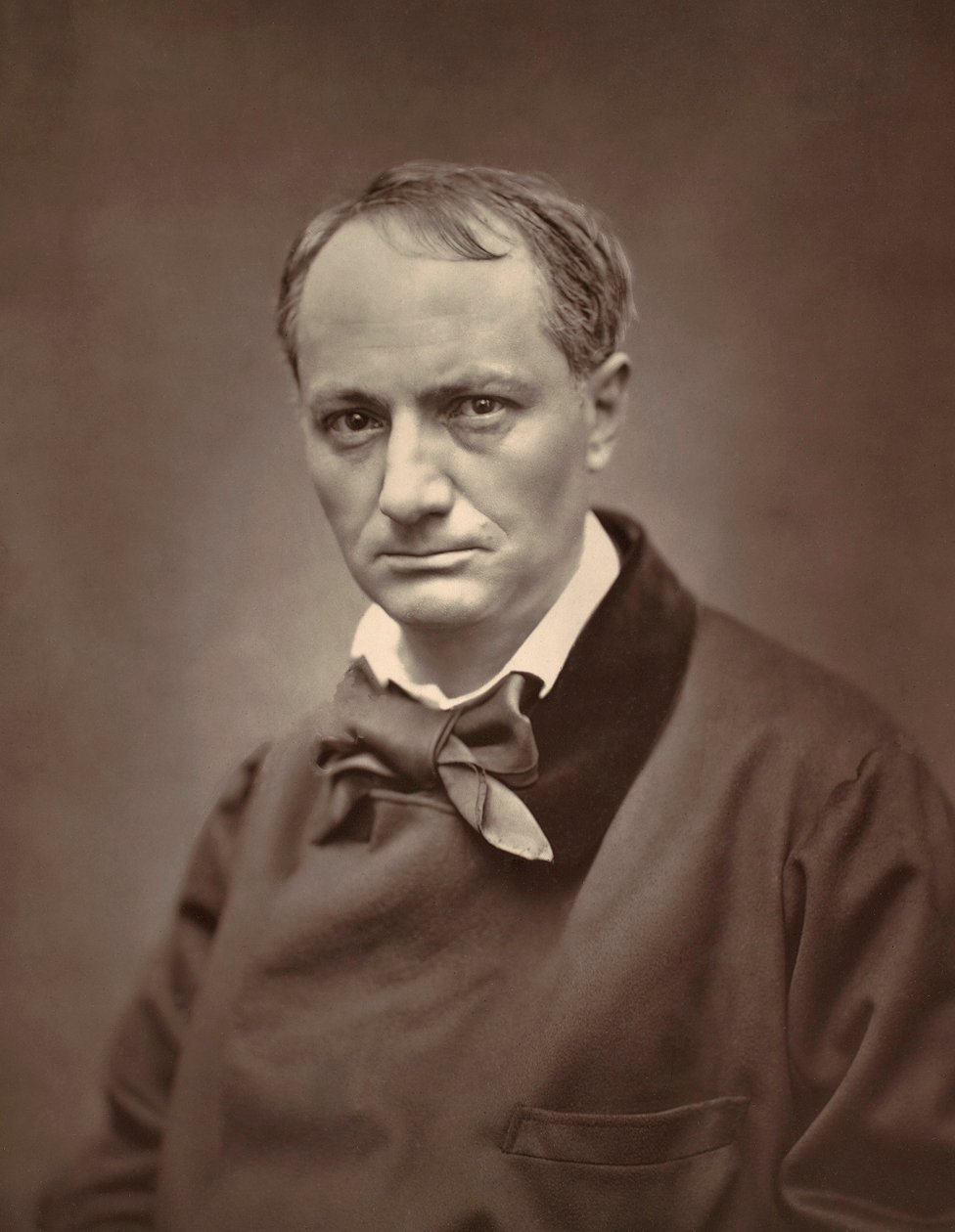 Portrét Charlese Baudelaira od Etienne Carjat