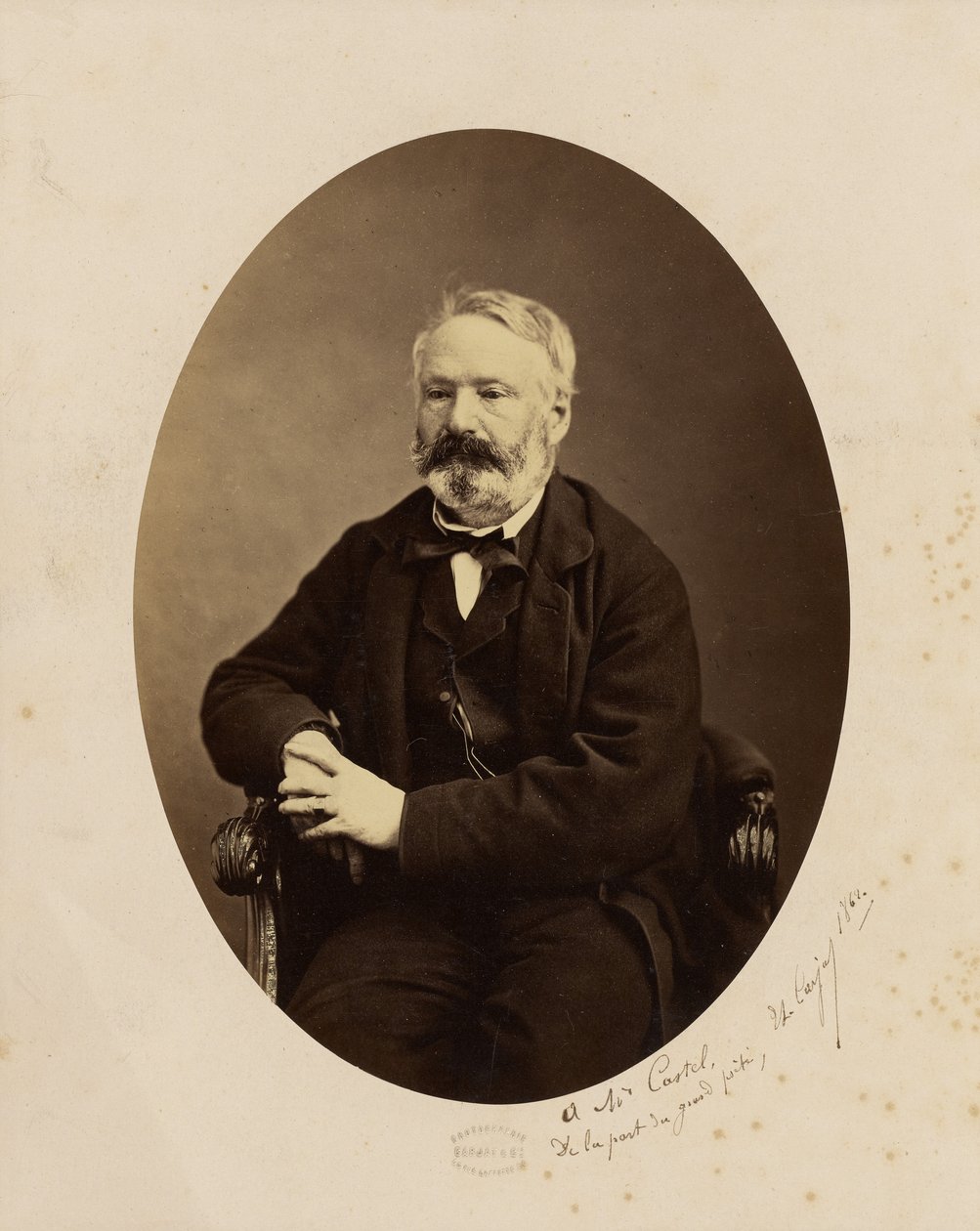 [Portrét Victora Huga] od Etienne Carjat