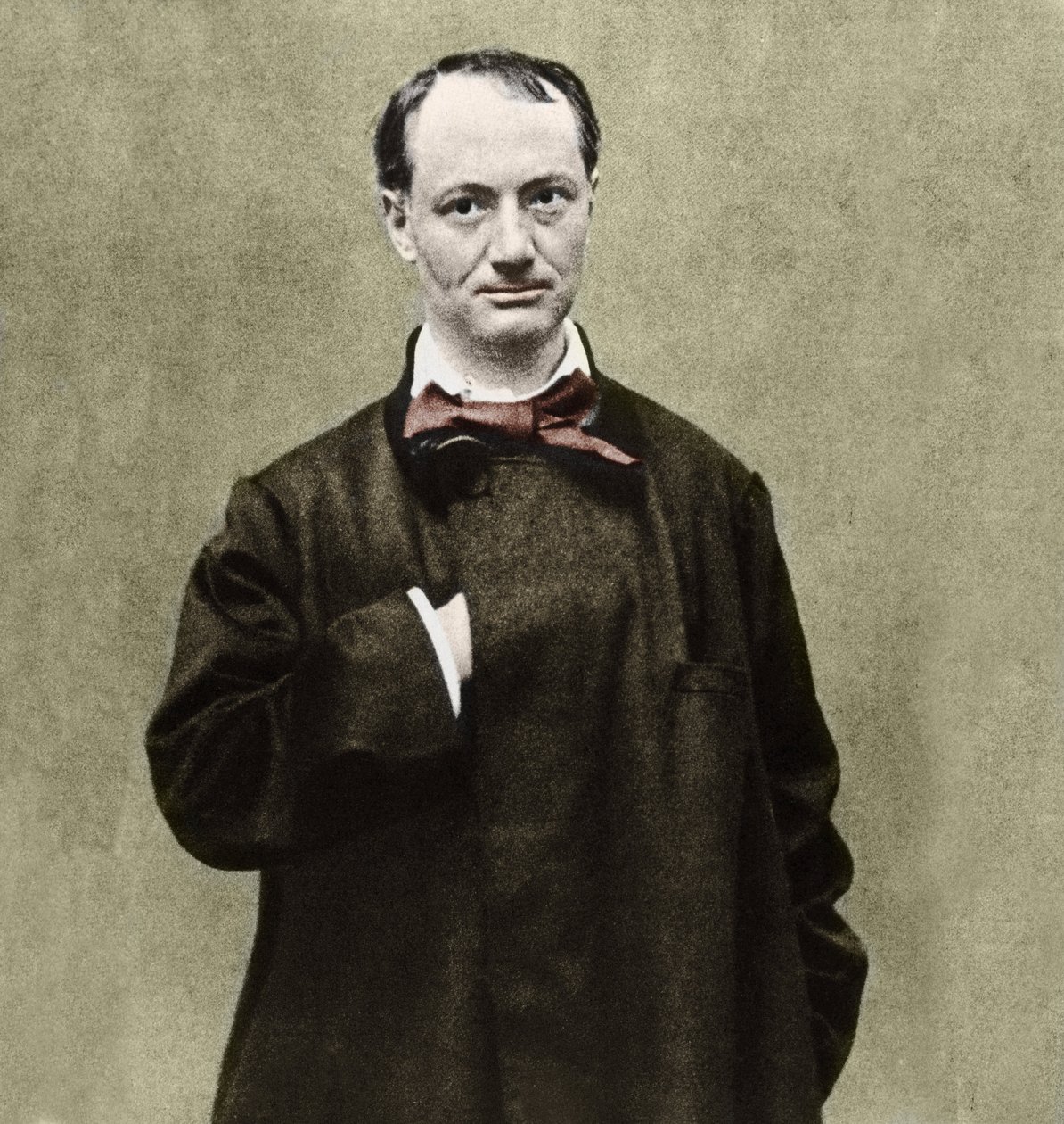 Portrét básníka Charlese Baudelaira (1821-1867). od Etienne Carjat