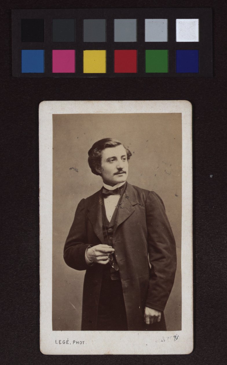 Prosper-Olivier Lissagaray (1838-1901), novinář od Etienne Carjat