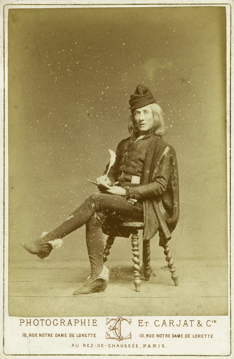 Richard v roli Gringoira od Etienne Carjat